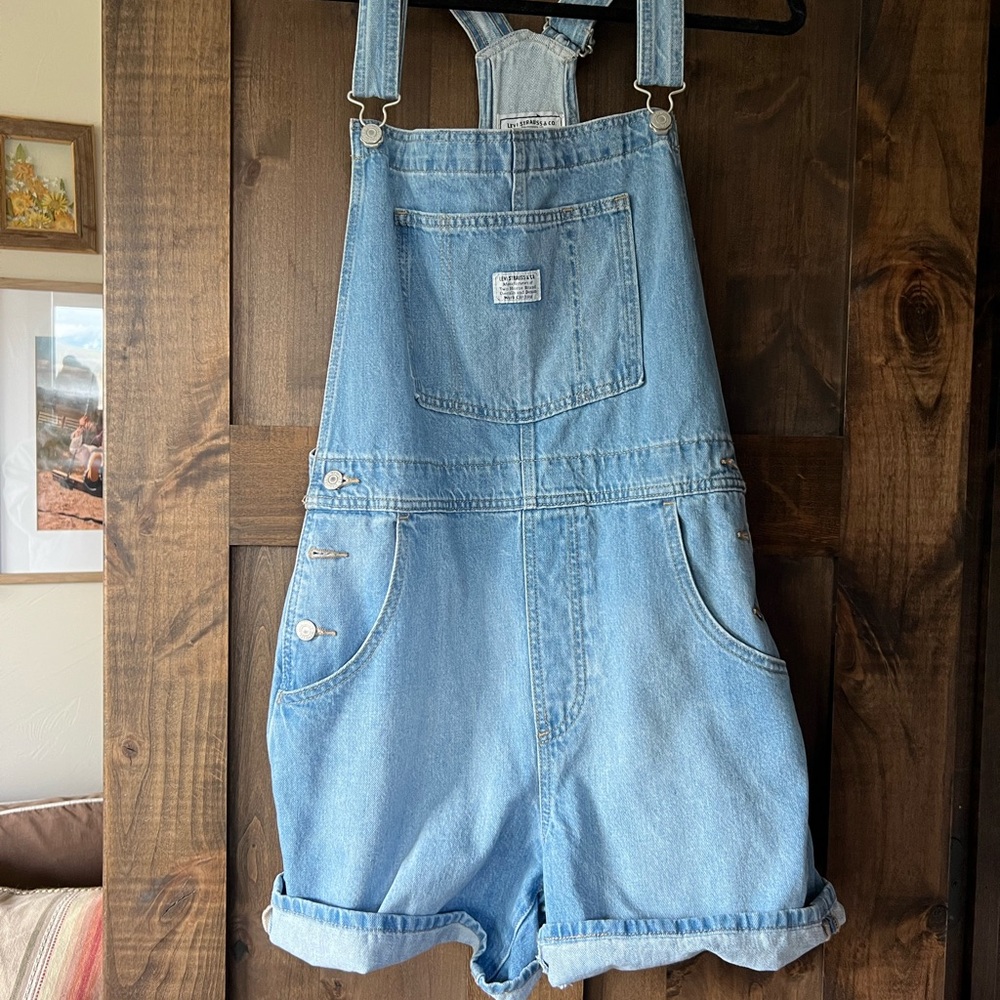 Levi's Classic Blue Denim Fabric